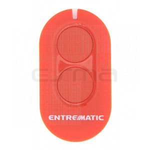 Mando garaje ENTREMATIC ZEN2 rojo