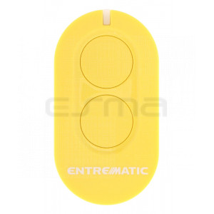 Mando garaje ENTREMATIC ZEN2 amarillo