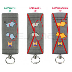 Mando HÖRMANN HSE2 868 MHz comparación con HSE2 40 y HSE2 433