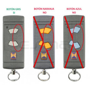 Comparación de los mandos HÖRMANN HSE2 40 MHz con modelos de otras frecuencias