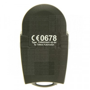 Mando de garaje TOUSEK RS-868-TXR-4 posterior