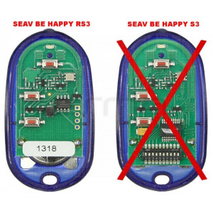 Mando garaje SEAV Be Happy RS3 433