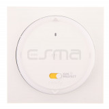 Pulsador de pared SOMFY Amy 1 Sun Protect io + marco 1871450