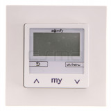 Controlador de pared + marco SOMFY Soliris Smoove IB+ 1818303