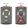 Mando HÖRMANN HSM4 40MHz comparación con el modelo HSM4 868 MHz