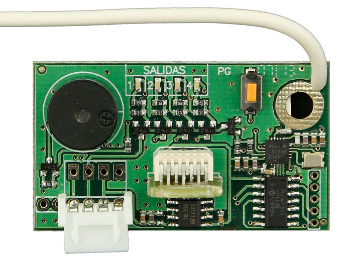 Imagen del Receptor Clemsa RNE248 para conectar en cuadros de maniobra Clemsa. Receptor Clemsa