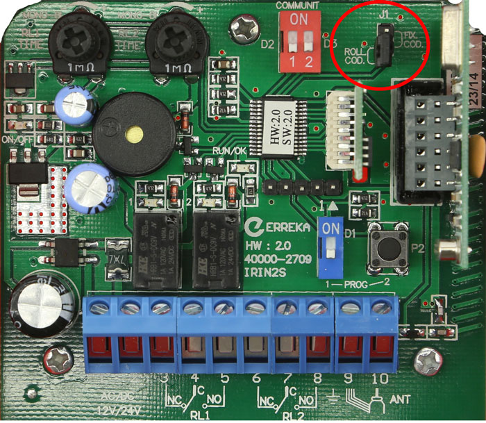 Receptor Erreka IRIN2 250