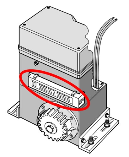 Detector de final de carrera de los motores FAAC 746 y 746 MPS