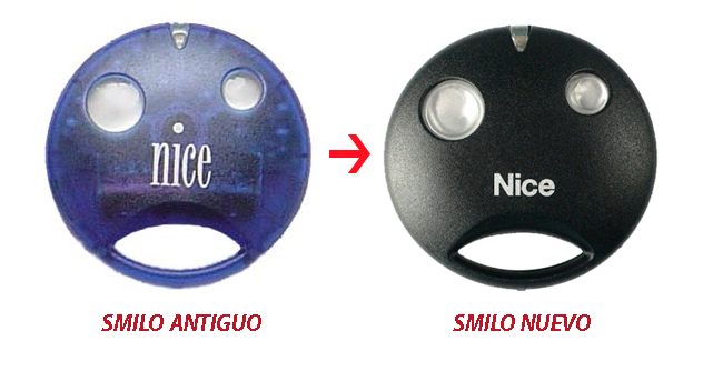 mando de garaje nice Smilo