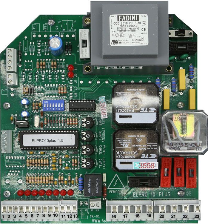 Placa Fadini Elpro 10 plus