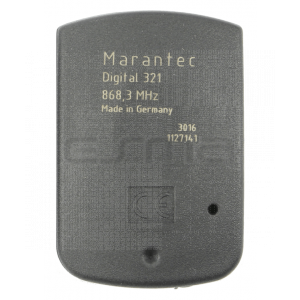 Mando a distancia MARANTEC D321-868 parte trasera